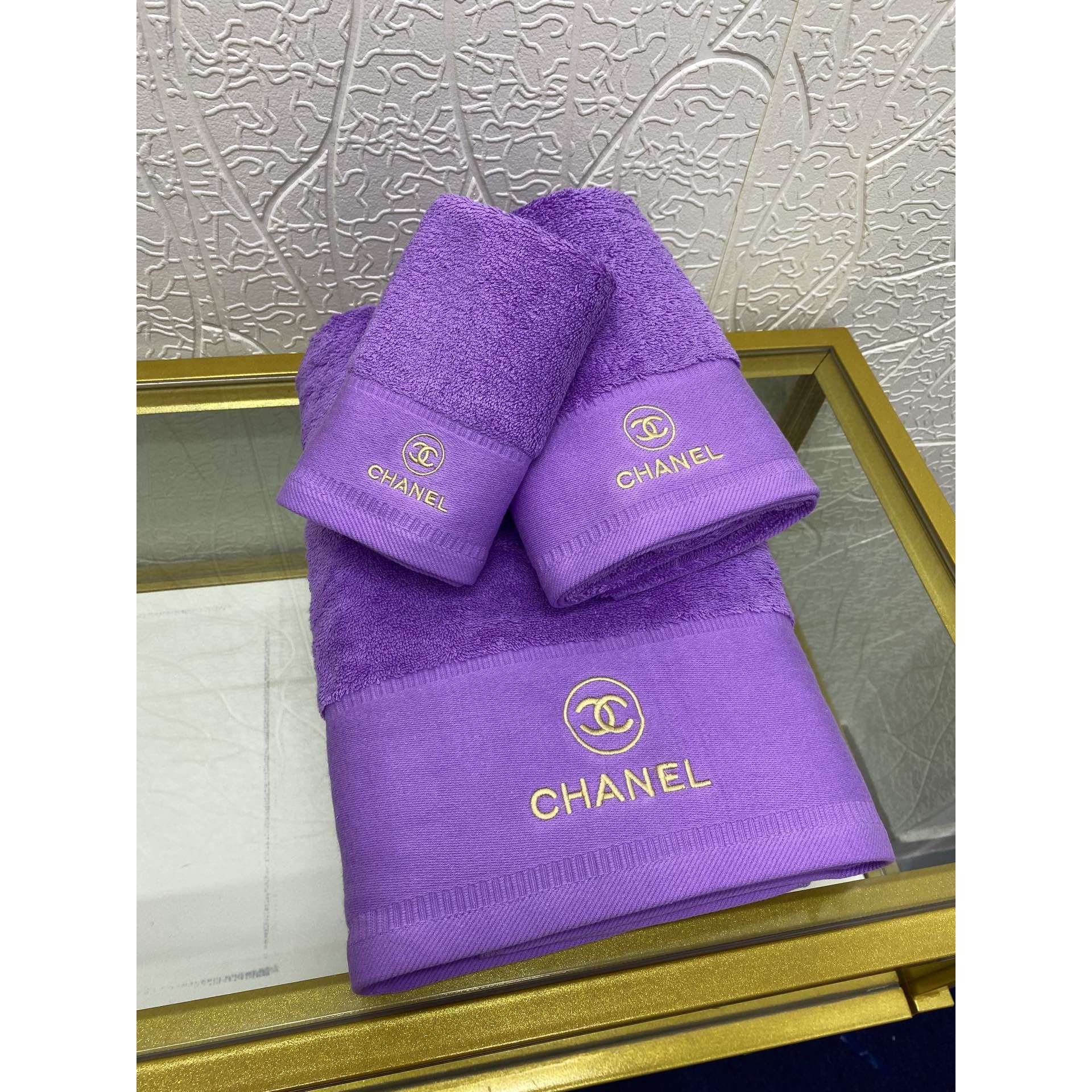 Chanel Bath Towel - Click Image to Close